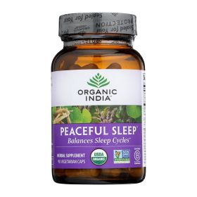 Organic India Whole Herb Supplement, Peaceful Sleep - 1 Each - 90 Vcap