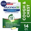 Mucinex DM 12 Hour Max Strength Expectorant & Cough Medicine, Excess Mucus Relief, FSA, 28 Tablets