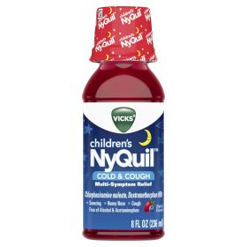 Vicks NyQuil Kid's Cold and Cough Medicine, 8 fl oz