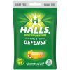 HALLS Defense Assorted Citrus Sugar Free Vitamin C Drops, 25 Drops